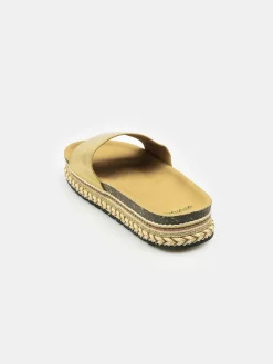 GATE Metaliczne klapki| Buty