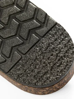 GATE Metaliczne klapki z podwójną klamrą| Buty