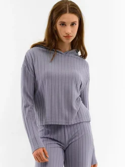 GATE Miękka bluza z kapturem| Swetry I Bluzy·Bluzy