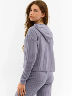 GATE Miękka bluza z kapturem| Swetry I Bluzy·Bluzy