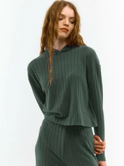 GATE Miękka bluza z kapturem| Swetry I Bluzy·Bluzy