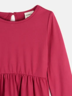 GATE Miękka sukienka z długimi rękawami|Dzieci Dziewczynki·Sukienki