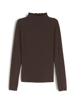 GATE Miękki golf w prążki| Koszulki I Topy·Golfy