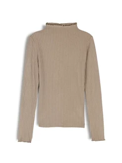 GATE Miękki golf w prążki| Koszulki I Topy·Golfy