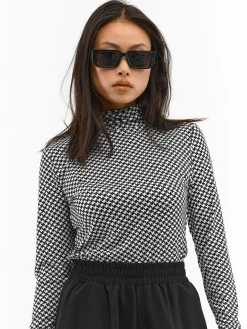 GATE Miękki golf z nadrukiem| Koszulki I Topy·Topy|Koszulki I Topy·Golfy