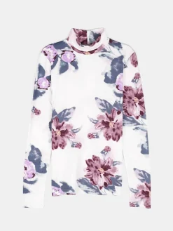 GATE Miękki golf z nadrukiem| Koszulki I Topy·Golfy