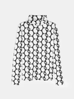 GATE Miękki golf z nadrukiem| Koszulki I Topy·Golfy