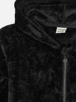 GATE Miękki kudłaty kombinezon z kapturem|Dzieci Dziewczynki·Ostatnie Sztuki Ubrania Dla Dziewczynek|Dziewczynki·Spodnie I Legginsy