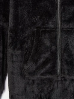 GATE Miękki kudłaty kombinezon z kapturem|Dzieci Dziewczynki·Ostatnie Sztuki Ubrania Dla Dziewczynek|Dziewczynki·Spodnie I Legginsy