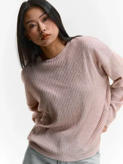 GATE Miękki top o luźnym kroju| Koszulki I Topy·Topy