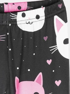 GATE Miękkie legginsy z nadrukiem|Dzieci Dziewczynki·Spodnie I Legginsy