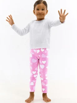 GATE Miękkie legginsy z nadrukiem|Dzieci Dziewczynki·Spodnie I Legginsy