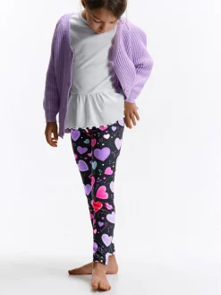 GATE Miękkie legginsy z nadrukiem|Dzieci Dziewczynki·Spodnie I Legginsy