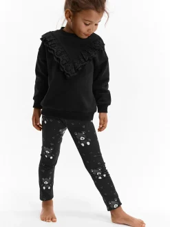 GATE Miękkie legginsy z nadrukiem|Dzieci Dziewczynki·Spodnie I Legginsy