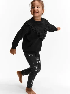 GATE Miękkie legginsy z nadrukiem|Dzieci Dziewczynki·Spodnie I Legginsy