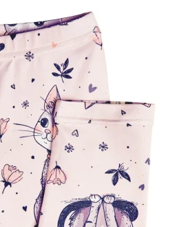 GATE Miękkie legginsy z nadrukiem|Dzieci Dziewczynki·Spodnie I Legginsy