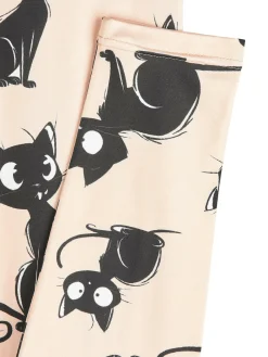 GATE Miękkie legginsy z nadrukiem|Dzieci Dziewczynki·Spodnie I Legginsy