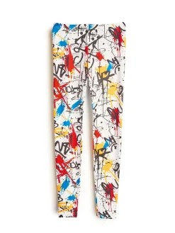 GATE Miękkie legginsy z nadrukiem|Dzieci Dziewczynki·Spodnie I Legginsy