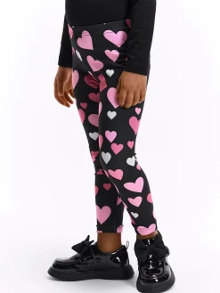 GATE Miękkie legginsy z nadrukiem|Dzieci Dziewczynki·Spodnie I Legginsy