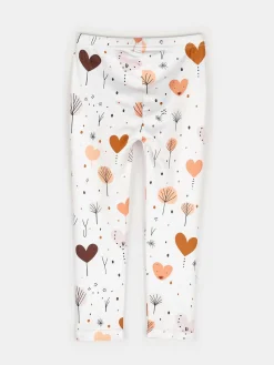 GATE Miękkie legginsy z nadrukiem|Dzieci Dziewczynki·Spodnie I Legginsy