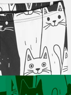 GATE Miękkie legginsy z nadrukiem|Dzieci Dziewczynki·Spodnie I Legginsy