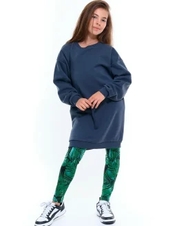 GATE Miękkie legginsy z nadrukiem|Dzieci Dziewczynki·Spodnie I Legginsy