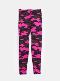 GATE Miękkie legginsy z nadrukiem|Dzieci Dziewczynki·Spodnie I Legginsy