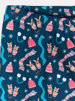 GATE Miękkie legginsy z nadrukiem|Dzieci Dziewczynki·Spodnie I Legginsy