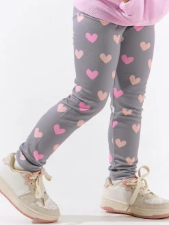 GATE Miękkie legginsy z nadrukiem|Dzieci Dziewczynki·Spodnie I Legginsy