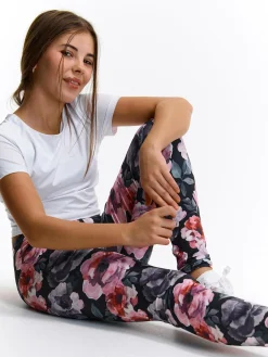 GATE Miękkie legginsy z nadrukiem|Dzieci Dziewczynki·Spodnie I Legginsy