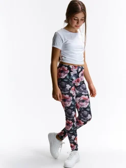 GATE Miękkie legginsy z nadrukiem|Dzieci Dziewczynki·Spodnie I Legginsy