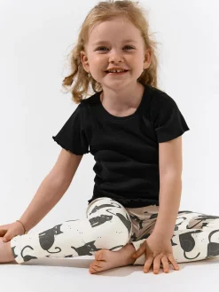 GATE Miękkie legginsy z nadrukiem|Dzieci Dziewczynki·Spodnie I Legginsy