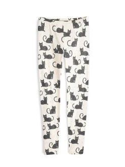 GATE Miękkie legginsy z nadrukiem|Dzieci Dziewczynki·Spodnie I Legginsy