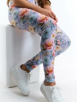 GATE Miękkie legginsy z nadrukiem|Dzieci Dziewczynki·Spodnie I Legginsy