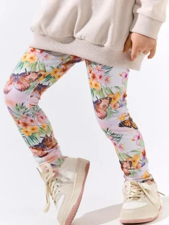 GATE Miękkie legginsy z nadrukiem|Dzieci Dziewczynki·Spodnie I Legginsy