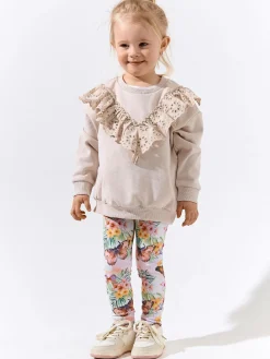 GATE Miękkie legginsy z nadrukiem|Dzieci Dziewczynki·Spodnie I Legginsy