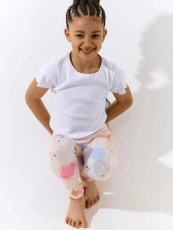 GATE Miękkie legginsy z nadrukiem|Dzieci Dziewczynki·Spodnie I Legginsy