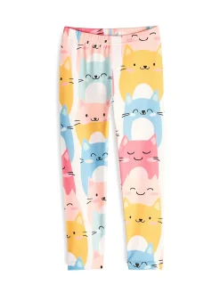 GATE Miękkie legginsy z nadrukiem|Dzieci Dziewczynki·Spodnie I Legginsy