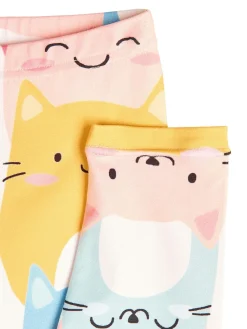 GATE Miękkie legginsy z nadrukiem|Dzieci Dziewczynki·Spodnie I Legginsy