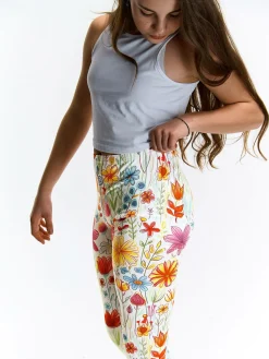 GATE Miękkie legginsy z nadrukiem|Dzieci Dziewczynki·Spodnie I Legginsy