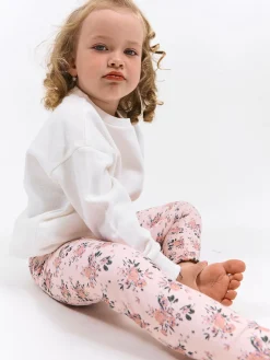 GATE Miękkie legginsy z nadrukiem|Dzieci Dziewczynki·Spodnie I Legginsy