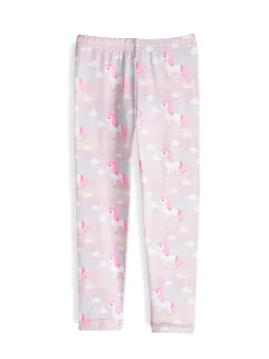 GATE Miękkie legginsy z nadrukiem|Dzieci Dziewczynki·Spodnie I Legginsy