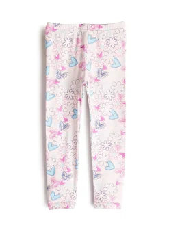 GATE Miękkie legginsy z nadrukiem|Dzieci Dziewczynki·Spodnie I Legginsy