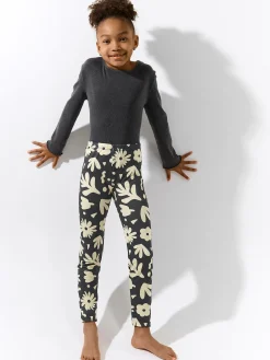 GATE Miękkie legginsy z nadrukiem|Dzieci Dziewczynki·Spodnie I Legginsy