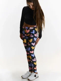 GATE Miękkie legginsy z nadrukiem|Dzieci Dziewczynki·Spodnie I Legginsy