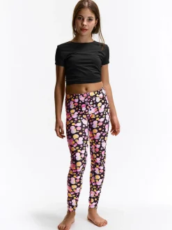 GATE Miękkie legginsy z nadrukiem|Dzieci Dziewczynki·Spodnie I Legginsy