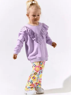 GATE Miękkie legginsy z nadrukiem|Dzieci Dziewczynki·Spodnie I Legginsy