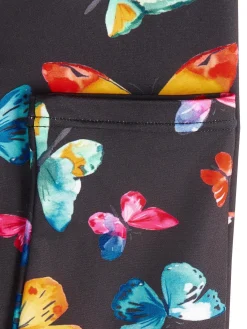 GATE Miękkie legginsy z nadrukiem|Dzieci Dziewczynki·Spodnie I Legginsy