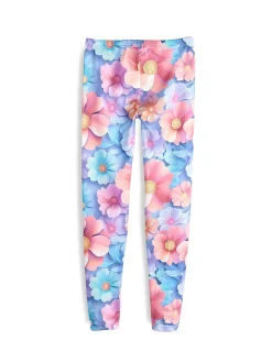 GATE Miękkie legginsy z nadrukiem|Dzieci Dziewczynki·Spodnie I Legginsy