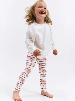 GATE Miękkie legginsy z nadrukiem|Dzieci Dziewczynki·Spodnie I Legginsy